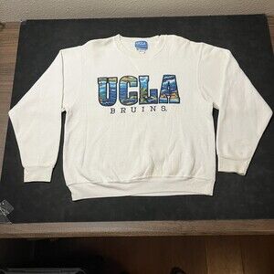 Vintage UCLA Bruins Sweatshirt USA Sweater 90s Crewneck 80s‎ Surfing Beach Ocean